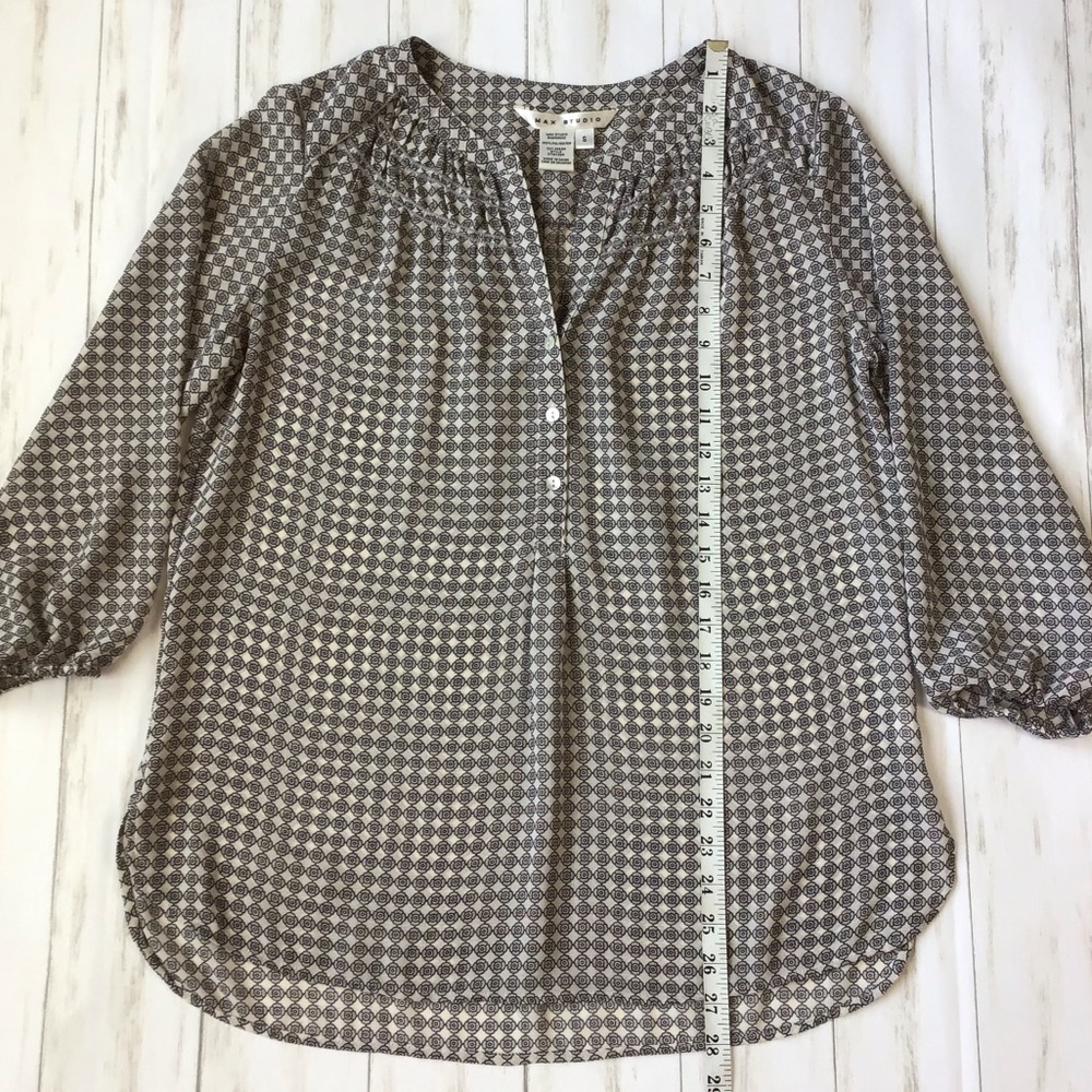 Max Studio Flowy Tunic Top - Picture 5 of 9